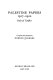 Palestine papers, 1917-1922 : seeds of conflict /