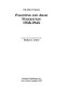 The Rise of Israel--Palestine and Arab federation, 1938-1945 /