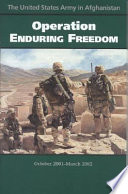 Operation Enduring Freedom : October 2001-March 2002.