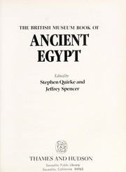 The British Museum book of ancient Egypt /