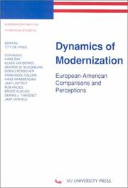 Dynamics of modernization : European-American comparisons and perceptions /
