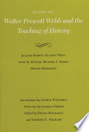 Essays on Walter Prescott Webb and the teaching of history /