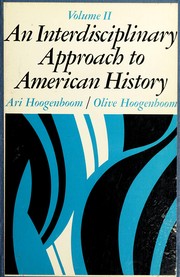 An interdisciplinary approach to American history.