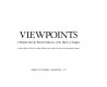 Viewpoints : a selection from the pictorial collections of the Library of Congress /