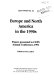 Europe and North America in the 1990s : papers presented to CEPS annual Conference, 1991 /