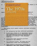 The 1970s (1970-1979) /