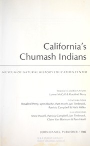 California's Chumash Indians : a project of the Santa Barbara Museum of Natural History Education Center /