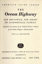 The ocean highway: New Brunswick, New Jersey to Jacksonville, Florida /