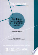 Des Indes occidentales à l'Amérique latine : à Jean-Pierre Berthe /