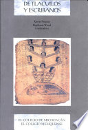 De tlacuilos y escribanos : estudios sobre documentos indígenas coloniales del centro de México /