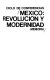 Ciclo de Conferencias México--Revolución y Modernidad : memoria.