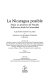 La Nicaragua posible : hacia un proyecto de nación : reflexiones desde la universidad /