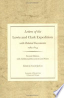 Letters of the Lewis and Clark Expedition : with related documents, 1783-1854 /