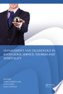 Management and technology in knowledge, service, tourism & hospitality /