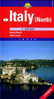Italy (north) 1:800 000 index = Olaszország (északi rész) 1:800 000 : névmutató /