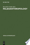 Paleoanthropology : morphology and paleoecology /