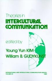 Theories in intercultural communication /