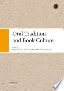 Oral tradition and book culture /