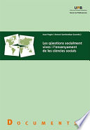 Les questions socialment vives i l'ensenyament de les ciencies socials /