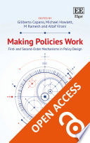 Making policies work : first- and second-order mechanisms in policy design /