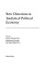 New directions in analytical political economy /