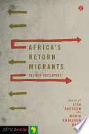 Africa's return migrants : the new developers? /