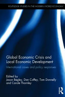 Global economic crisis and local economic development : international cases and policy responses /