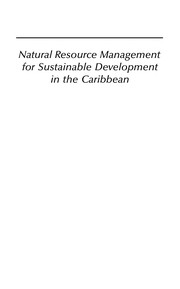 Natural resource management for sustainable development in the Caribbean /