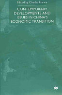 Contemporary developments and issues in China's economic transition /