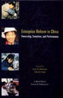 Enterprise reform in China ownership, transition, and performance /