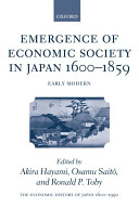 The economic history of Japan, 1600-1990.