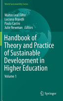 Handbook of theory and practice of sustainable development in higher education /