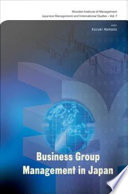 Business group management in Japan /