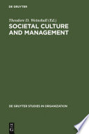 Societal Culture and Management /
