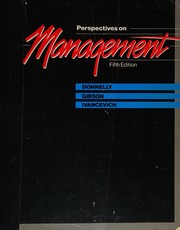 Perspectives on management /