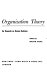 Modern organization theory : a symposium of the Foundation for Research on Human Behavior /