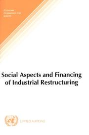 Social aspects and financing of industrial restructuring /
