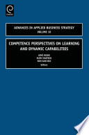 Competence perspectives on learning and dynamic capabilities /
