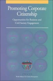 Promoting corporate citizenship : opportunities for business and civil society engagement /