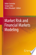 Market risk and financial markets modeling Perm Winter School /