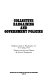 Collective bargaining and government policies : conference held at Washington, D.C., 10-13 July 1978 : papers presented and report of general rapporteur.