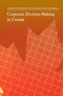 Corporate decision-making in Canada /
