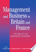 Management and business in Britain and France : the age of the corporate economy /