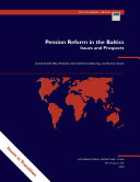 Pension reform in the Baltics : issues and prospects /