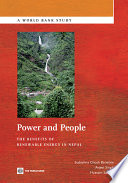 Power and people : the benefits of renewable energy in Nepal /