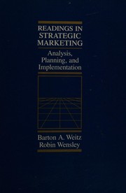 Readings in strategic marketing : analysis, planning, and implementation /