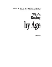 Who's buying by age