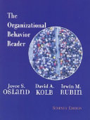 The organizational behavior reader /