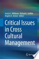 Critical issues in cross cultural management /