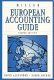 European accounting guide /